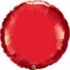 36″ / 91cm Solid Colour Round Ruby Red Qualatex #12681