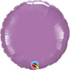 18″ / 46cm Solid Colour Round Spring Lilac Qualatex #12911