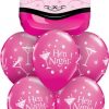 Bukiet 538 Hen Night Champagne Bottle Qualatex #15844 19135