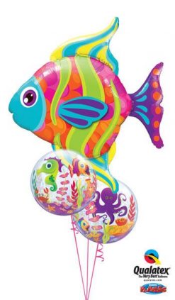 Bukiet 235 Fashionable Fish Qualatex #16448 27499-2