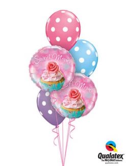 Bukiet 249 To a Wonderful Mum Cupcake Qualatex #90585-2 14248-3