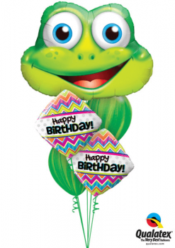 Bukiet 171 Funny Frog Qualatex #16124 14687-2 91539-2