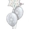 Bukiet 97 Dazzling Snowflake Qualatex #20263 40800-2