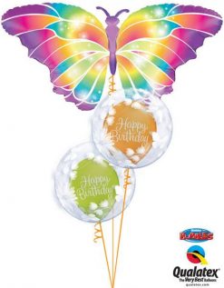 Bukiet 93 Luminous Butterfly Qualatex #11656 11560-2 19166-2