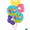 Bukiet 565 Mother's Day GEO Flowers Qualatex #11842-2 87171-3 43607-3