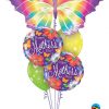 Bukiet 568 Mother's Day Luminous Butterfly Qualatex #11656 24082-2 48371-2