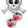 Bukiet 134 Happy Skull Qualatex #17623 27539-2