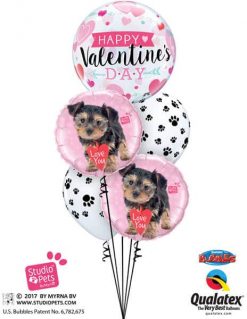 Bukiet 696 Puppy Paw Print Valentine #46048 55232-2 76892-2