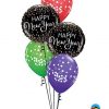 Bukiet 633 Confetti New Year Qualatex #52891 52964-6