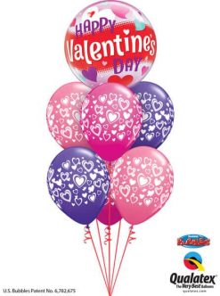 Bukiet 700 Bubble Double Hearts Valentine #54603 40317-6