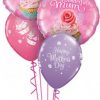 Bukiet 394 To A Wonderful Mum Cupcake Qualatex #90585-2 11978-3