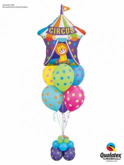 Bukiet 435 Big Top Circus Lion Qualatex #25239 10240-10 82683-4 48954-4