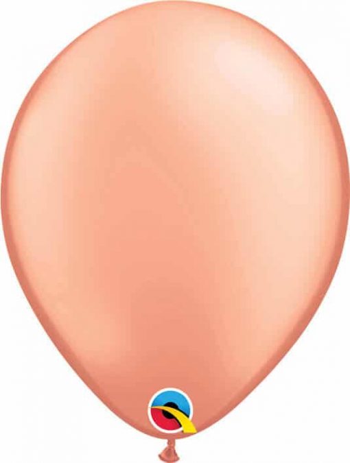 11" / 28cm Metallic Rose Gold Qualatex #57211-1