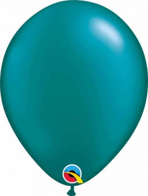 11 28cm Pearl Teal Qualatex #43787-1