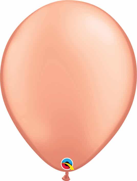 16 41cm Metallic Rose Gold Qualatex #57342-1