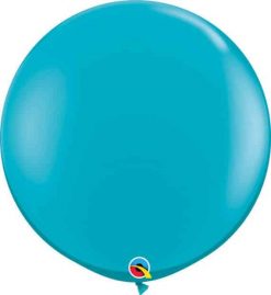 3' 91cm Fashion Tropical Teal Qualatex #43514-1