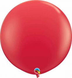 3' 91cm Standard Red Qualatex #42554-1