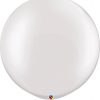 30 76cm Pearl White Qualatex #39946