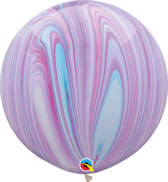 30" / 76cm Super Agate Fashion Qualatex #55378-1