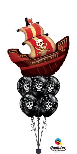 Bukiet 734 Set Sail Pirate Qualatex #16439 17939-6