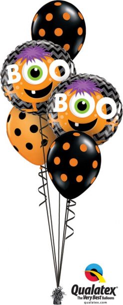 Bukiet 729 Boo! Halloween Monster Qualatex #18491-2 38470-3