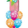 Bukiet 880 Mason Jar Bouquet Qualatex #47583 41873-6