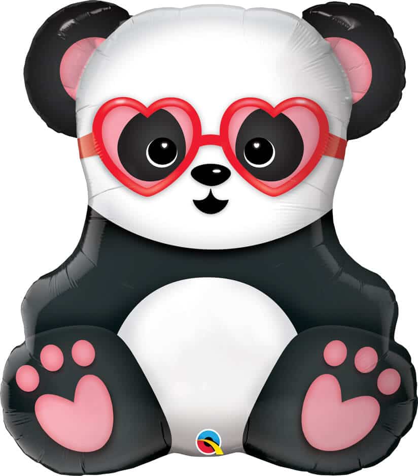 32″ / 81cm Lovestruck Panda Bear Qualatex #54882