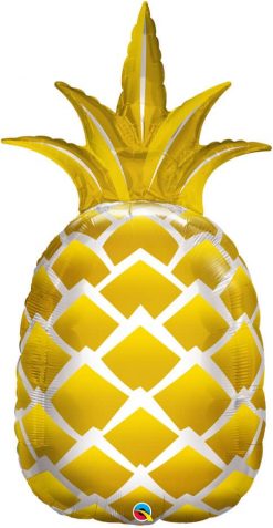 44″ / 111cm Golden Pineapple Qualatex #57362