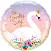 18″ / 46cm Oh Lovely Day Swan Qualatex #10371