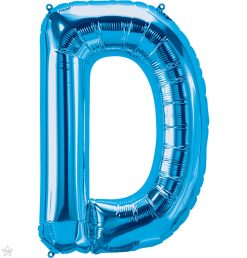 34" / 86cm Blue Letter D North Star Balloons #59235