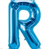 34" / 86cm Blue Letter R North Star Balloons #59263