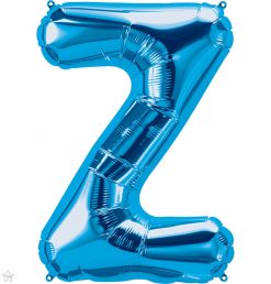 34" / 86cm Blue Letter Z North Star Balloons #59279