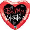 18″ / 46cm Be My Valentine Script Qualatex #78537