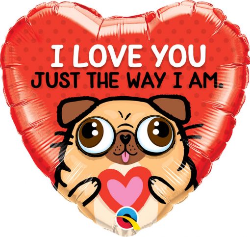 18″ / 46cm I Love You Just The Way I Am Qualatex #78551