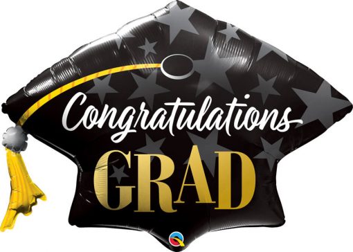 41″ / 104cm Congratulations Grad Stars Qualatex #82656