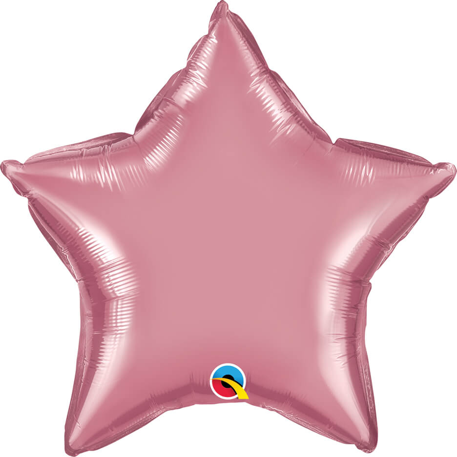 20" / 51cm Star Chrome® Mauve Qualatex #90077