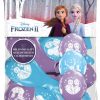 12" / 30cm 6szt Disney Frozen 2 Asst of Pale Blue, Spring Lilac Qualatex #99713