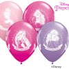 11" / 28cm Disney Princess Birthday Asst of Wild Berry, Pink, Spring Lilac Qualatex #18684-1