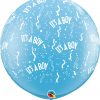 3' / 91cm It's A Boy-A-Round Pale Blue Qualatex #29167-1