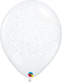 16″ / 41cm Stars-A-Round Diamond Clear Qualatex #38865-1