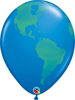 16″ / 41cm Globe Dark Blue Qualatex #39596-1