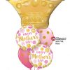 Bukiet 944 Mother’s Day Queen Qualatex #49343 55830-2 56895-2 43791-1 43766-1