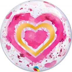 22″ / 56cm Love You M(HEART)M Pink Qualatex #82542