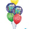 Bukiet 971 Colorful Birthday Candles Qualatex #49037-2 52963-3