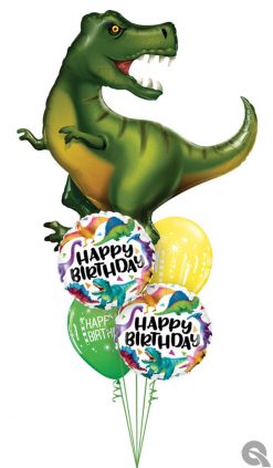 Bukiet 979 Have a Roarsome Birthday! Qualatex #88459 97382-2 52963-2