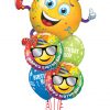 Bukiet 1020 Big Smile Birthday Qualatex #49360 49057-2 20265-2