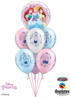 Bukiet 1078 Disney Princess Trio Bouquet Qualatex #46725 18679-6