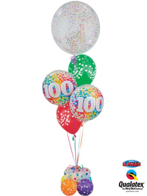 Bukiet 1136 Confetti Celebration 100 Qualatex#57791 49565-2 52964-6