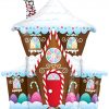 37″ / 94cm Decorated Gingerbread House Qualatex #14945