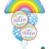 Bukiet 1206 Birthday Rainbows Galore Qualatex #78556 78658-2 53436-2